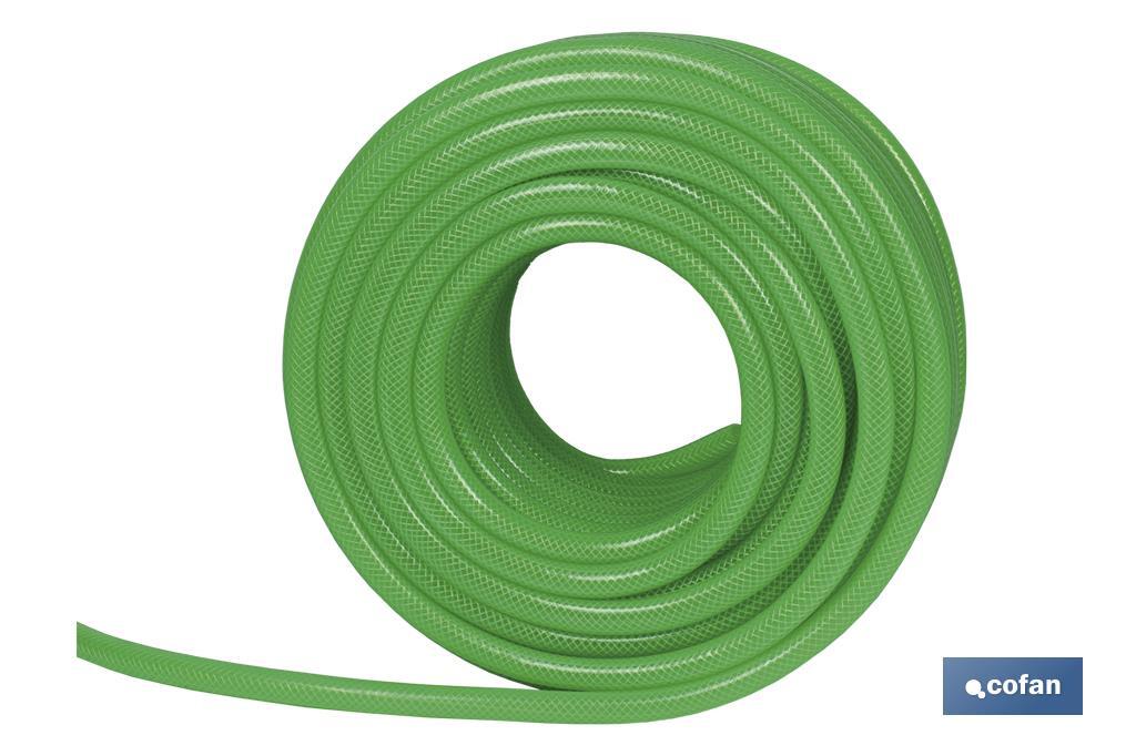 KIT MANGUERA FLEXOLÁTEX TRANSL. 15 MM (5/8) 10 M CON ACCESORIOS