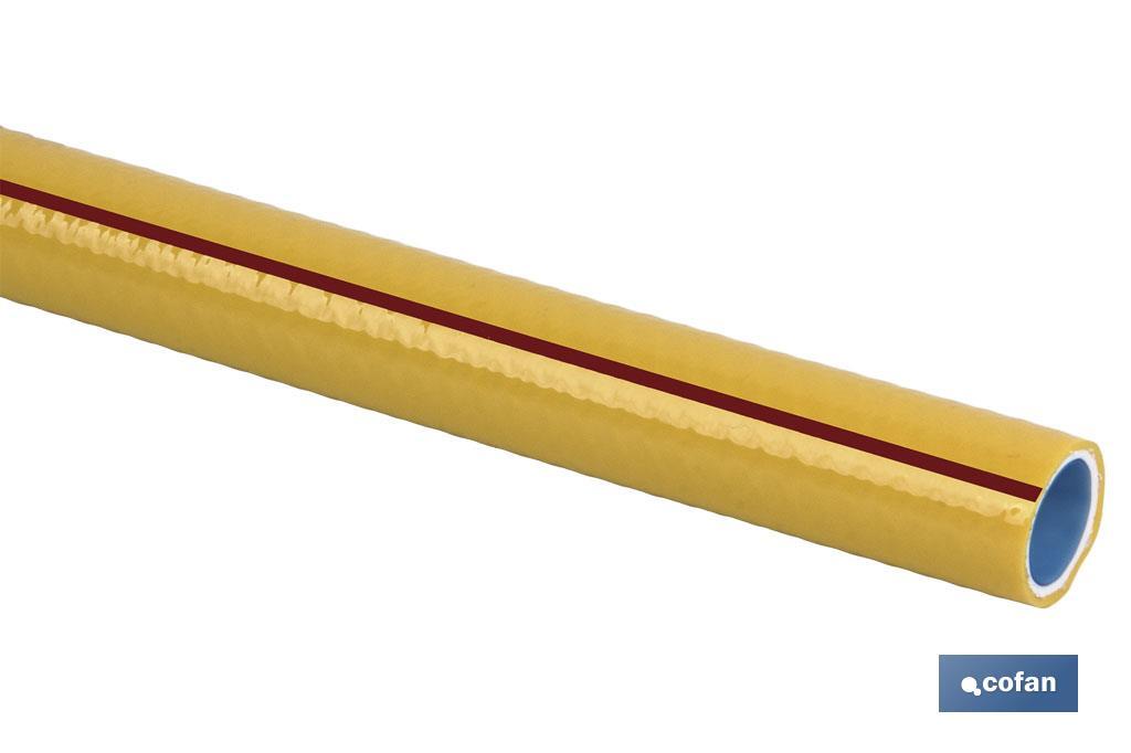 MANGUERA PVC MODELO STORM 3C TRENZADA Ø25X25 M