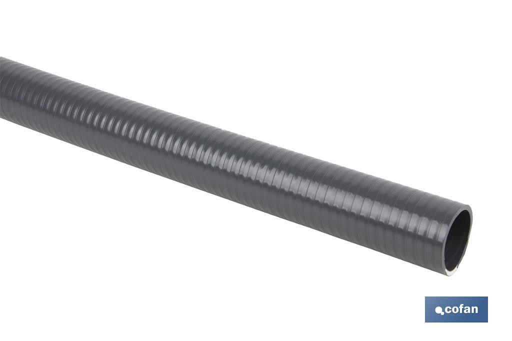 ROLLO DE TUBERIA HIDRO GRIS CERTIFICADA Ø40mm 25m