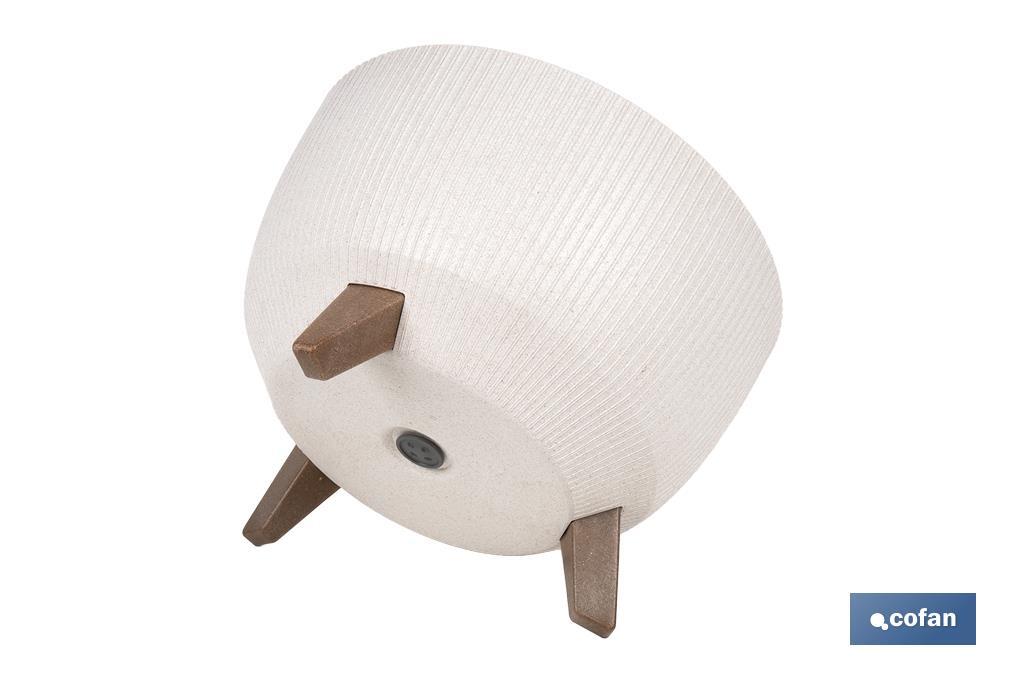 MACETA CON PATAS Y FILTRO DE DRENAJE COLOR BLANCO WPC Ø 243 X 200 MM 5,1 L venta unitaria