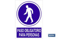 SEÑAL POLIESTIRENO 420X297MM.