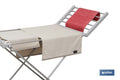 TENDEDERO EXTENSIBLE ELECTRICO ALUMINIO 148 X 52 X108 CM IP22
